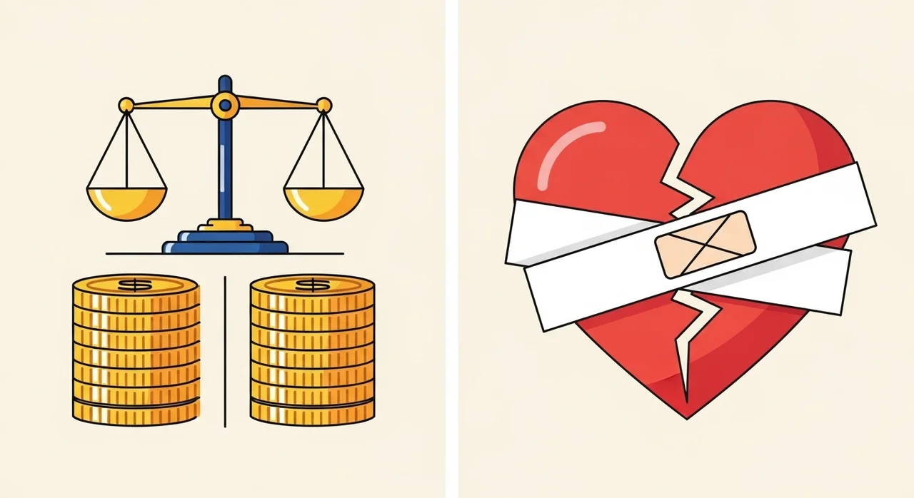 재산분할 vs 위자료, 무엇이 다른가요?