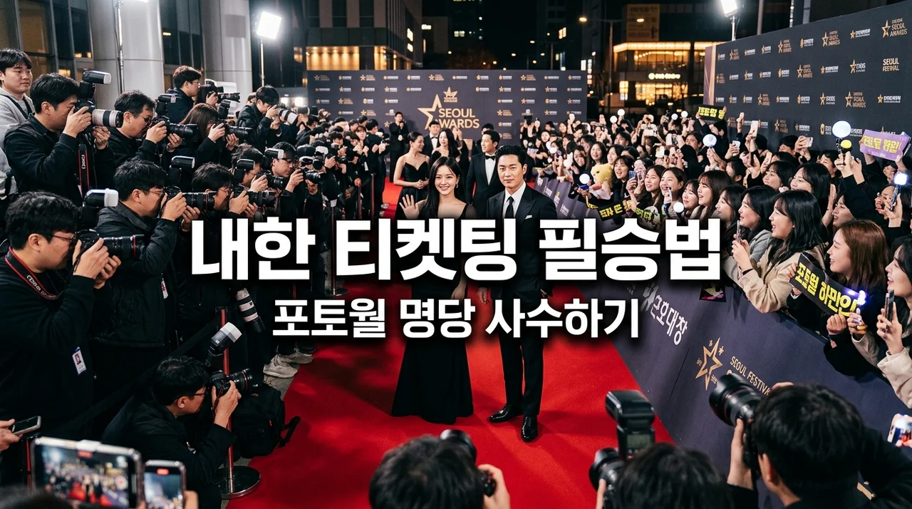 내한 스타 티켓팅 매번 실패한다면? 10년 차 덕후의 포토월 명당 사수법