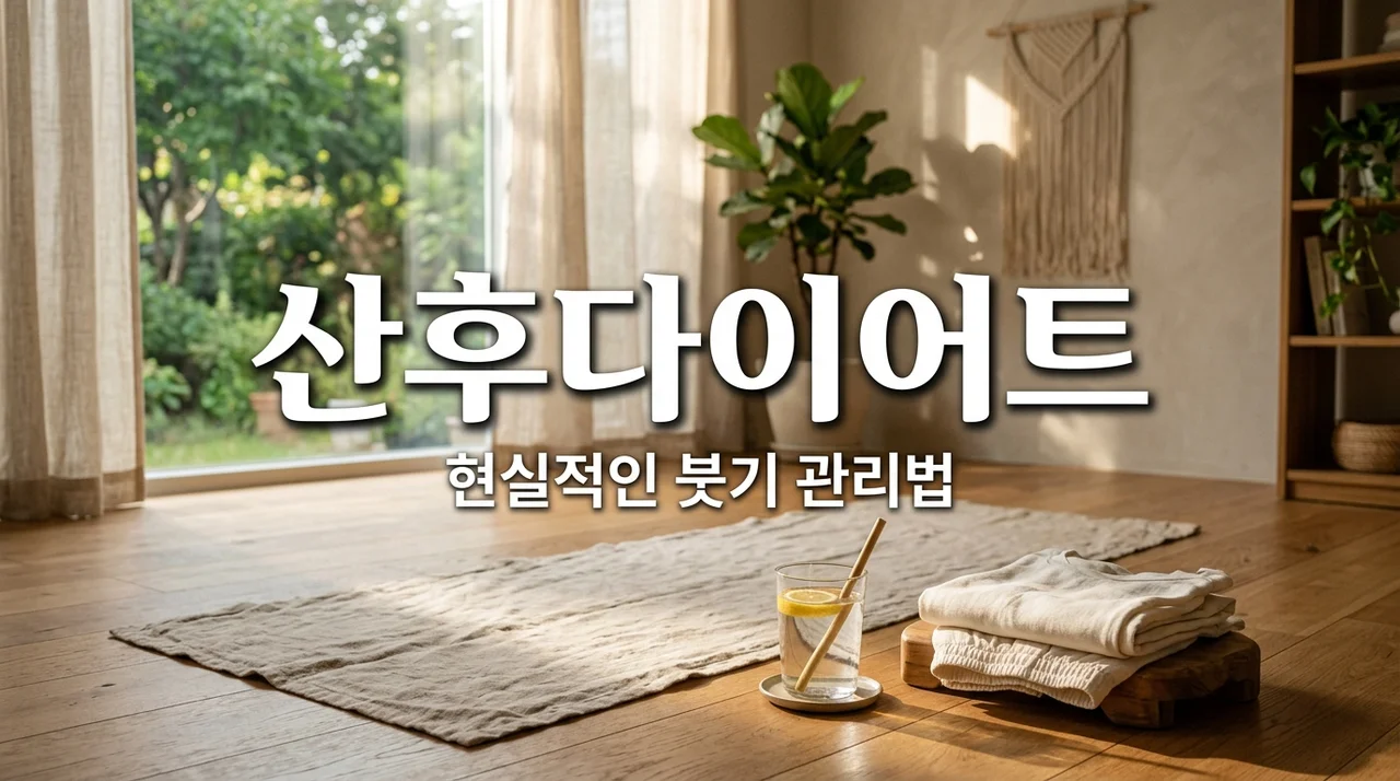 여자 연예인 출산 후 다이어트 비법, 무작정 따라 했다가 후회한 이유와 현실적인 붓기 관리