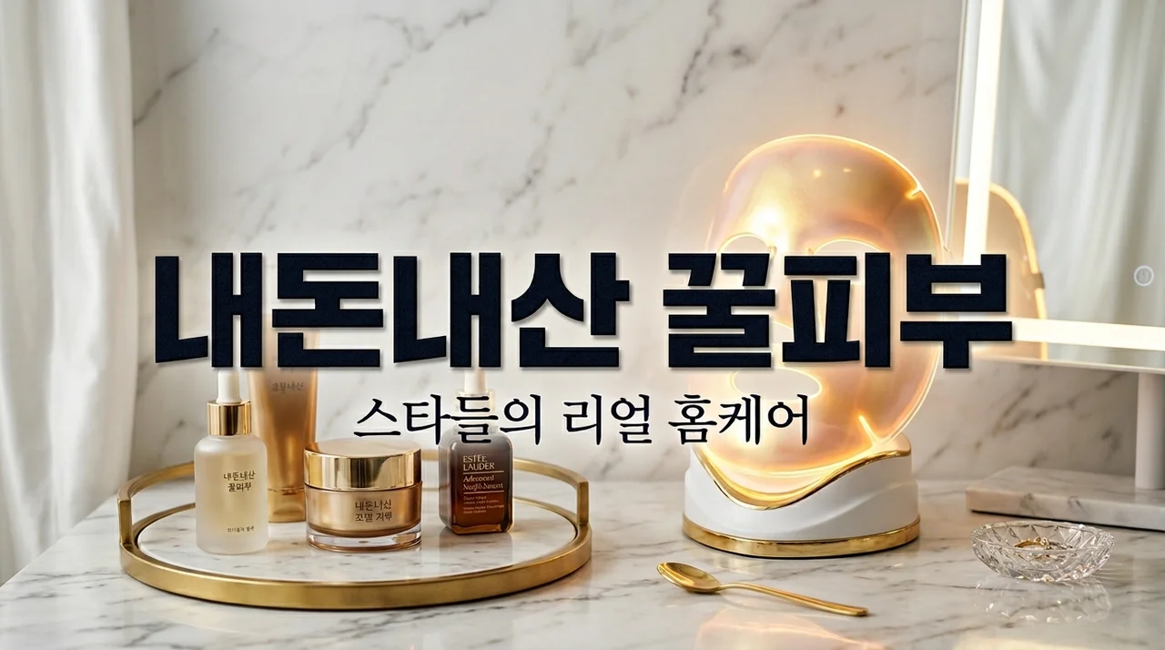 스타 내돈내산 뷰티템, 피부관리실 끊고 광명 찾은 홈케어 기초 추천
