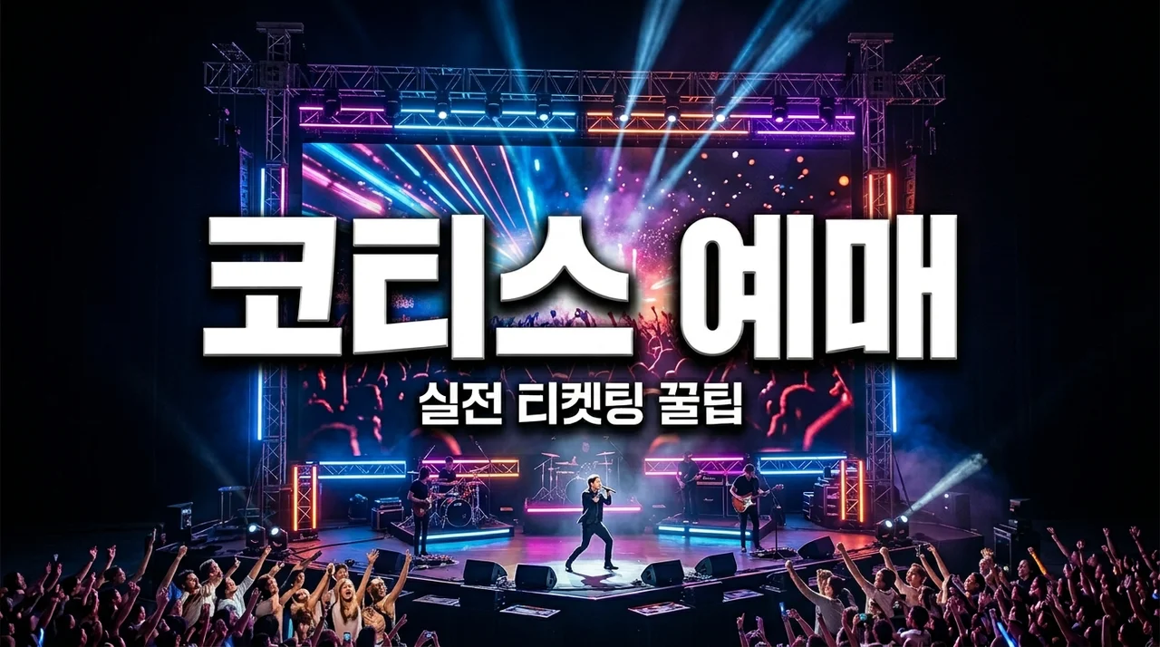 코티스 투어 예매, 글로벌 티켓팅 실패 후 깨달은 무조건 성공하는 법
