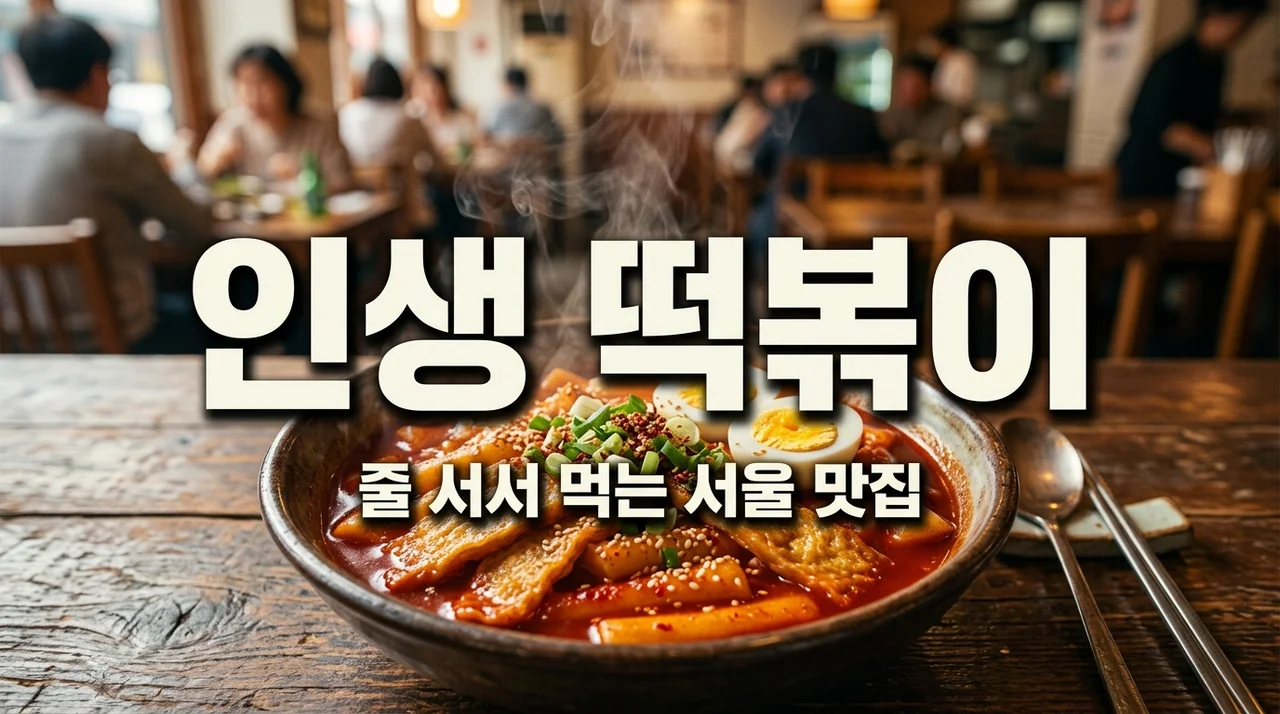 아시아 1위 떡볶이 맛집 투어, 연예인 줄 서는 서울 성지 3곳 직접 가보고 느낀 점