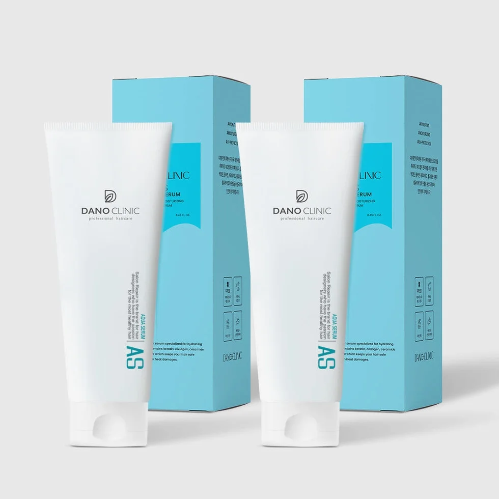 [1+1] 다노클리닉 AS 아쿠아세럼 저자극 수분 헤어에센스 아카시아향, 250ml, 2개 상세 이미지 1