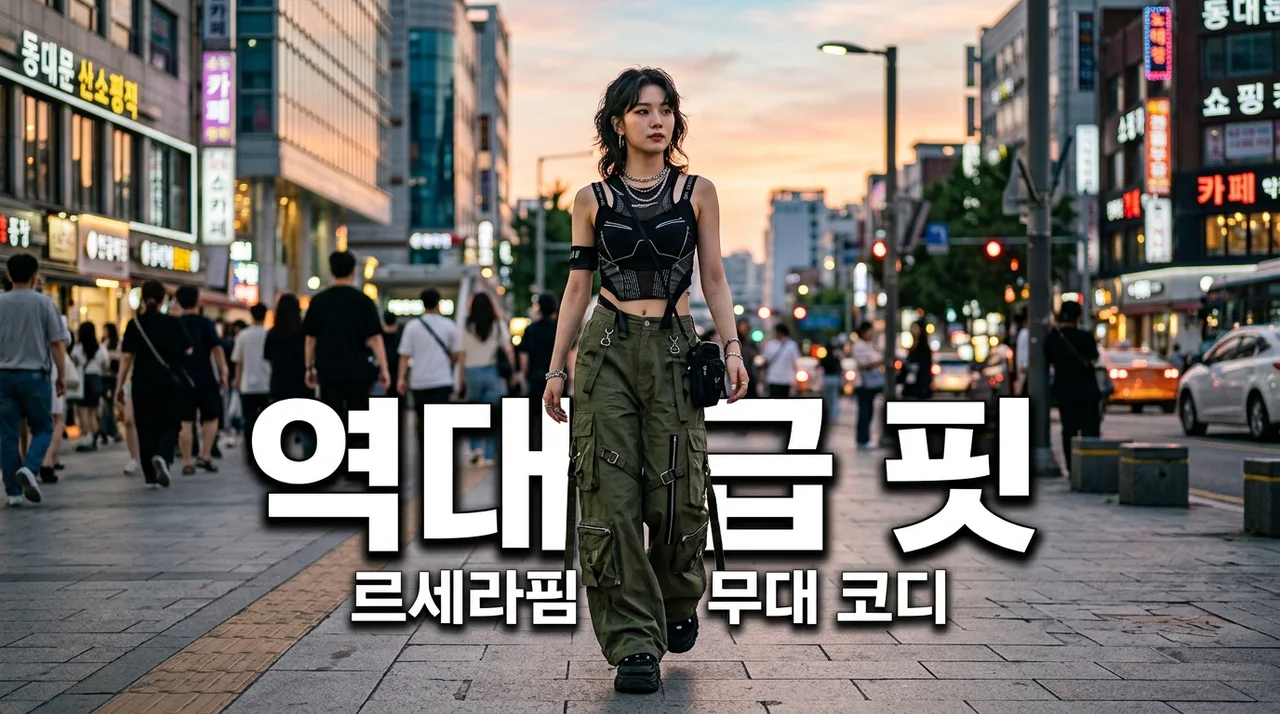 르세라핌 엠카 무대 의상 따라잡기: 2026 여름 크롭티 카고팬츠 가성비 브랜드 TOP 3