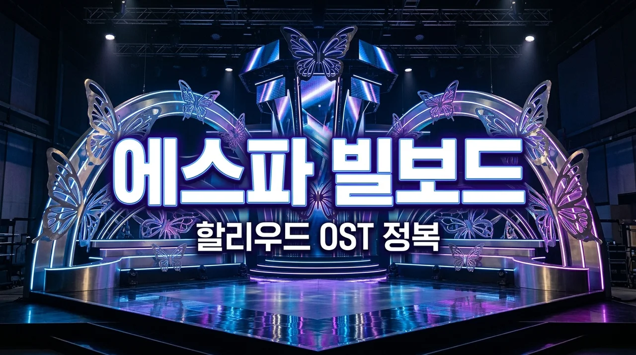 에스파 할리우드 영화 OST 참여! 빌보드 차트 찢을 수밖에 없는 3가지 이유