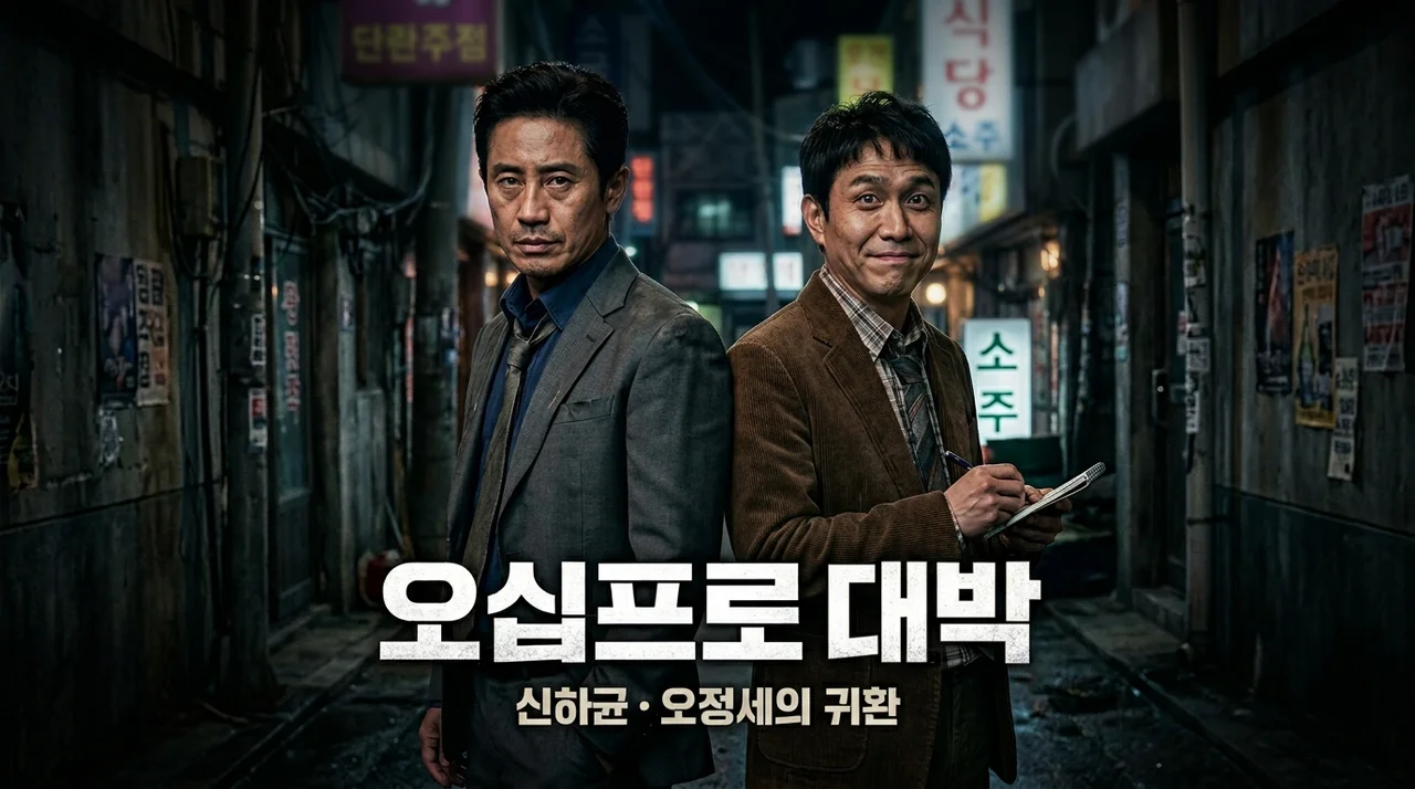 [리얼후기] 드라마 오십프로 시청률 6% 돌파! 신하균 오정세 조합에 푹 빠진 이유