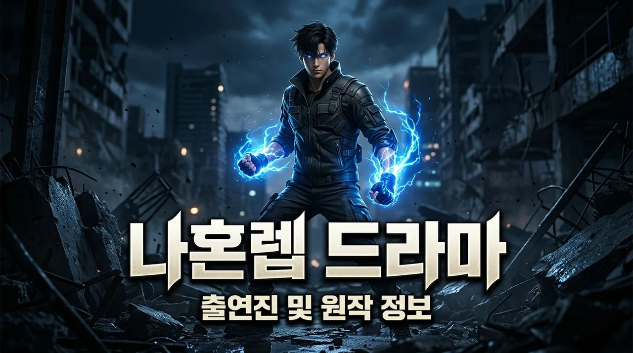 나 혼자만 레벨업 드라마 넷플릭스 출연진 프로필 및 원작 작가 정보 직접 파헤쳐본 결과