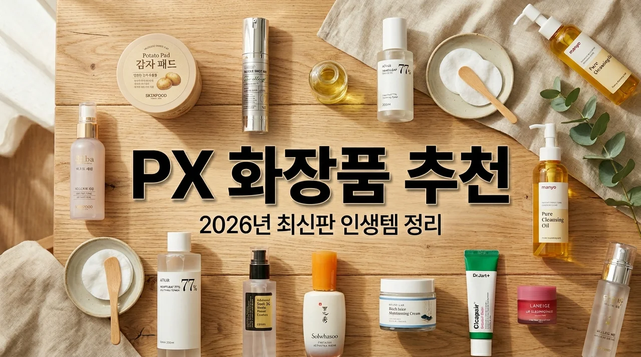 2026 PX 화장품 추천템, 리들샷과 감자패드 직접 써보고 뼈저리게 느낀 차이점