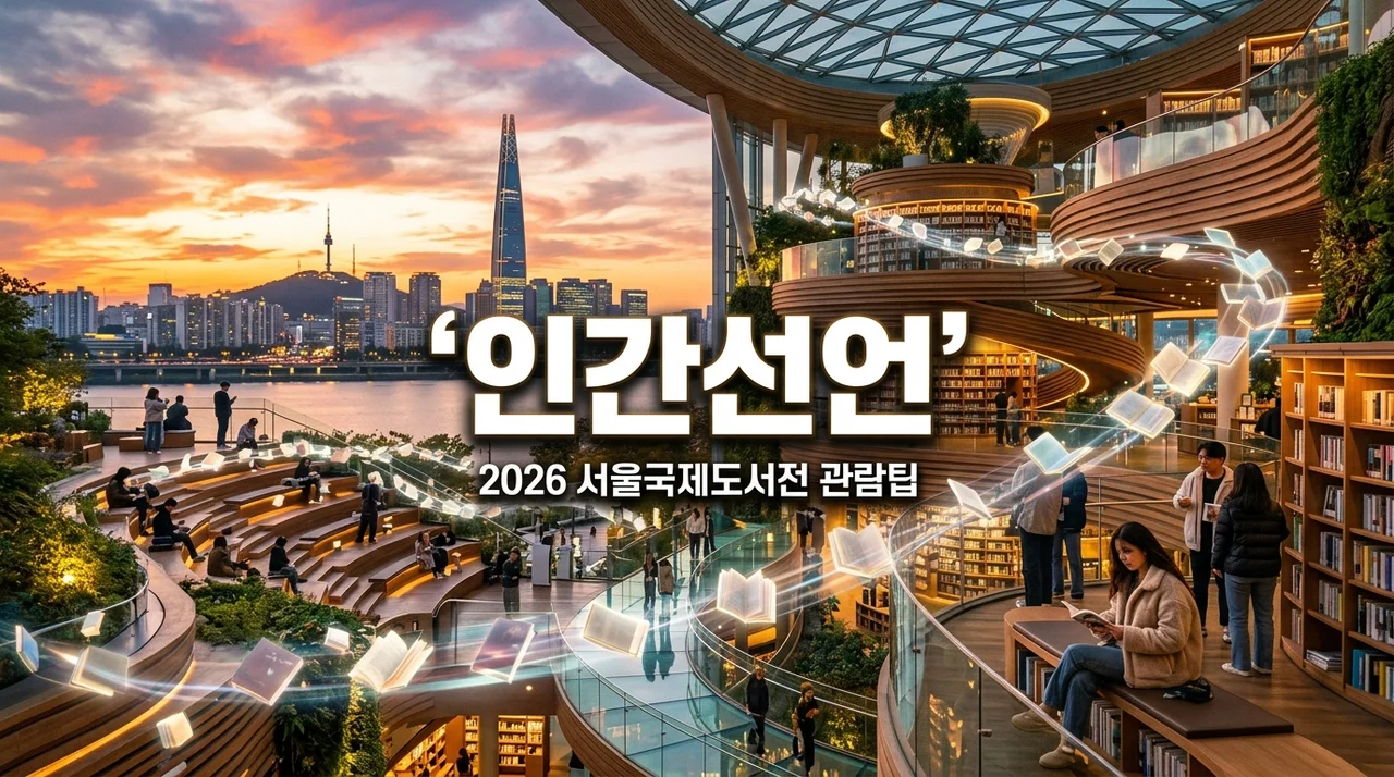 2026 서울국제도서전 '인간선언' 다녀와서 뼈저리게 느낀 효율적인 관람 루트와 작가 라인업 팁