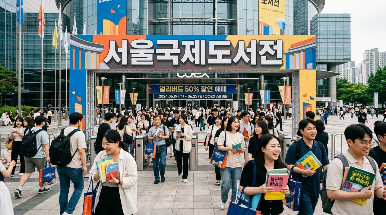 2026 서울국제도서전 얼리버드 예매 방법, 50% 할인 혜택 놓치면 후회할 3가지 이유