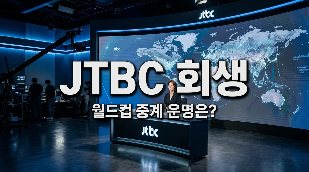 JTBC 회생 신청 충격! 북중미 월드컵 중계는? 직접 본 미디어 위기 원인
