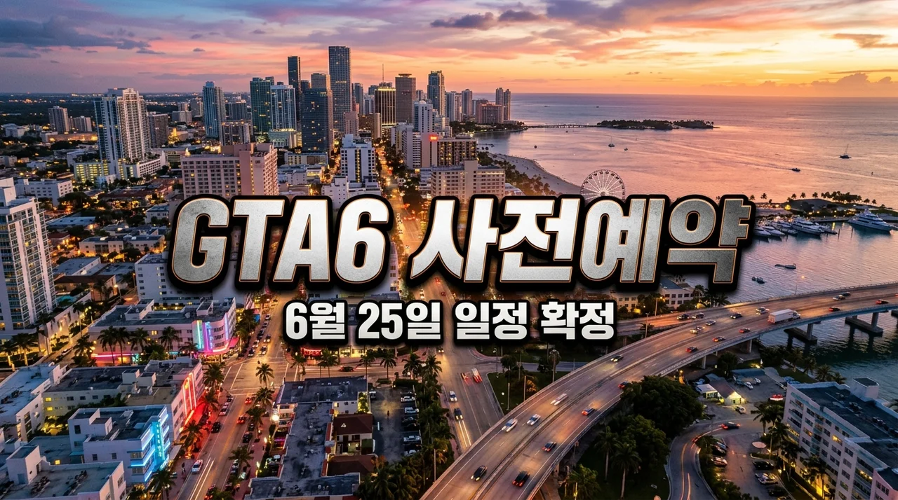 GTA6 사전예약 6월 25일 확정! 에디션 고르다 뜬눈으로 밤샌 후기