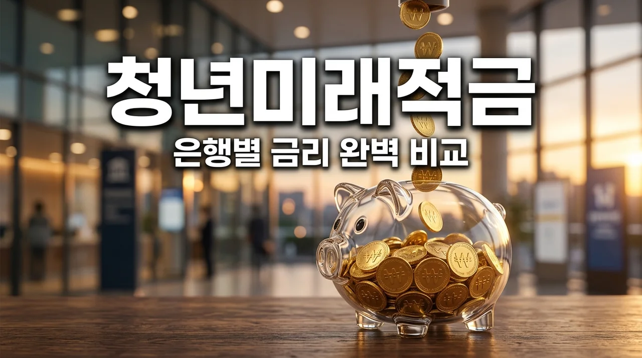 청년미래적금 은행별 금리 비교, 연 19.4% 혜택 직접 따져보고 결정한 후기