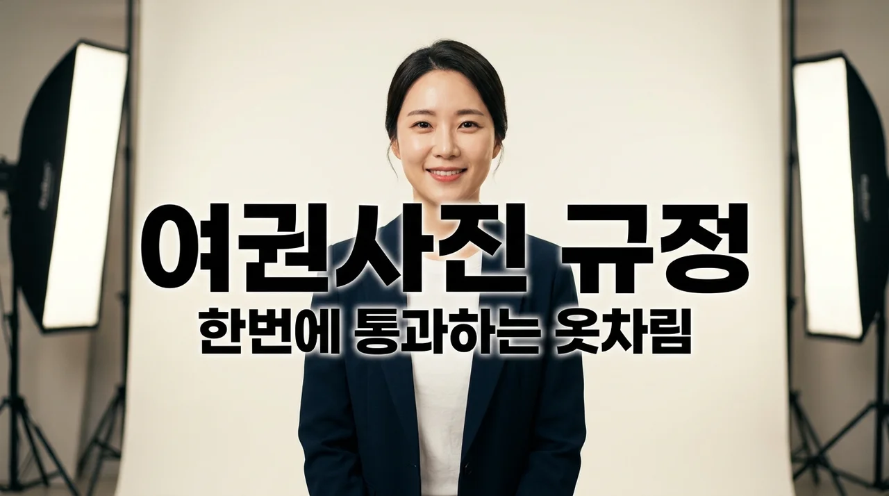 여권사진 옷 규정 몰라서 2번 찍은 후기: 운전면허증 사진 규격 통합 완벽 정리