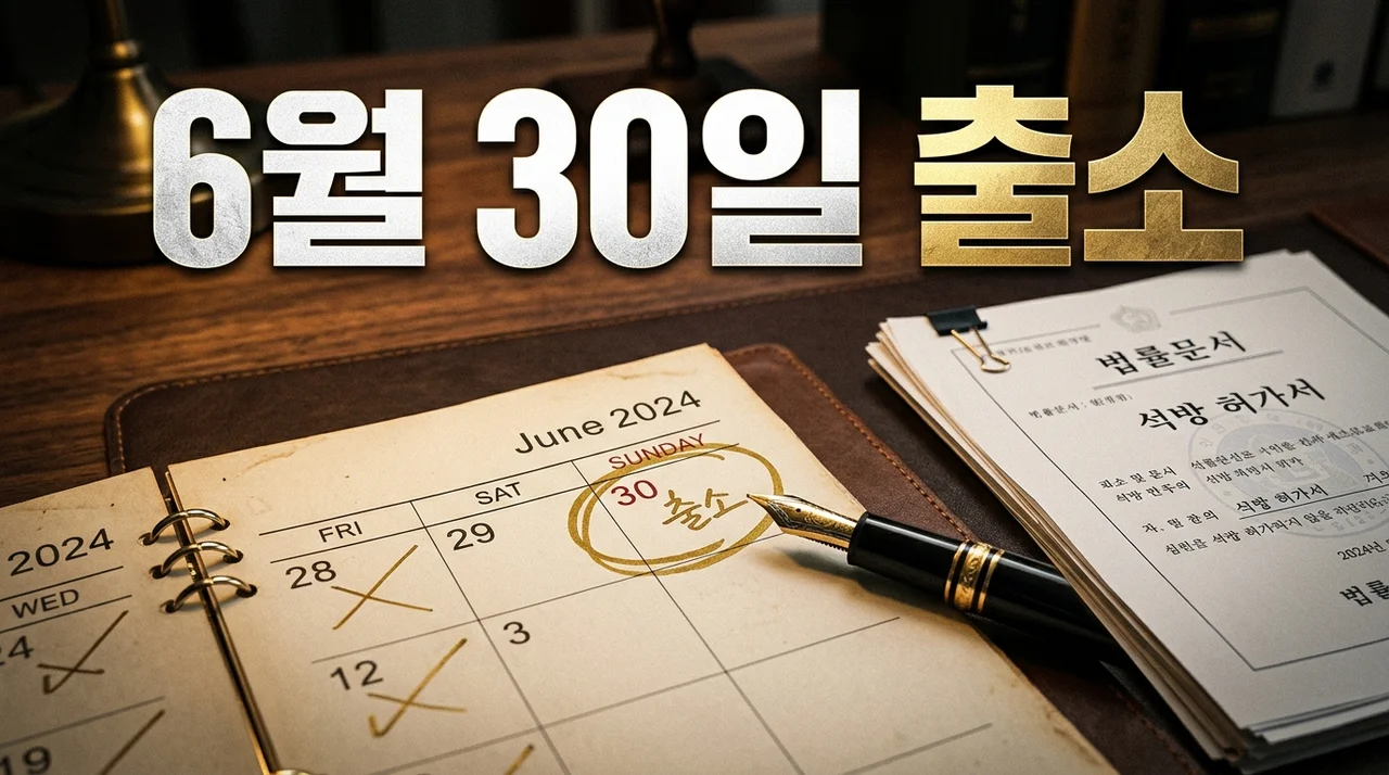 김호중 출소일 6월 30일 확정, 가석방 결정 배경과 제가 직접 찾아본 복귀 가능성