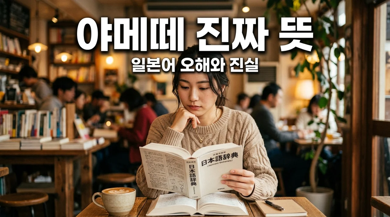 야메떼 뜻, 단순히 '하지마'인 줄 알았다가 당황했던 진짜 이유와 쓰임새