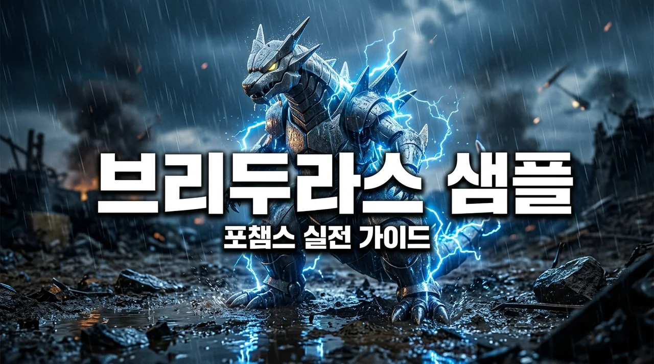 브리두라스 샘플 포챔스 랭크배틀에서 연승하며 뼈저리게 느낀 최적화 세팅