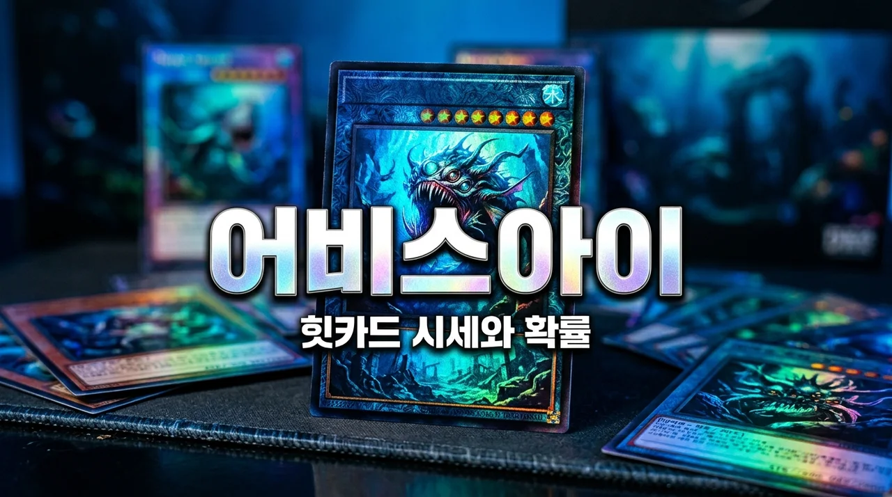 어비스아이 힛카드 직접 뽑아보고 깨달은 확률과 시세 방어 꿀팁