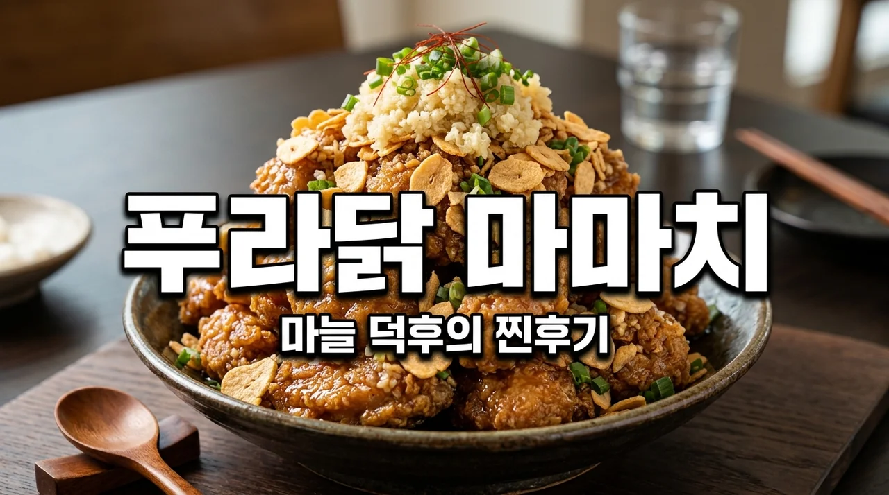 푸라닭 마마치 솔직후기! 마늘 폭탄이라더니 의외의 반전 결과에 당황한 이유