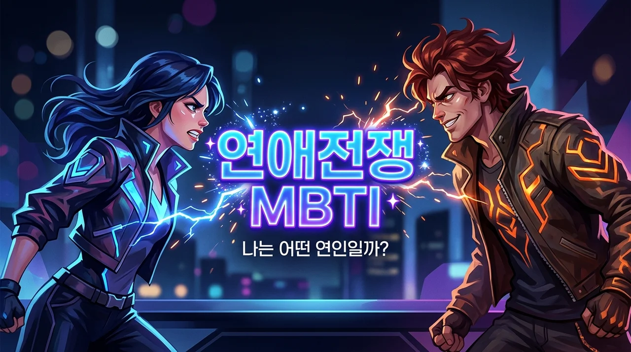 연애전쟁 mbti 테스트 후기, 연인과 싸울 때 내 진짜 모습 보고 소름 돋은 이유