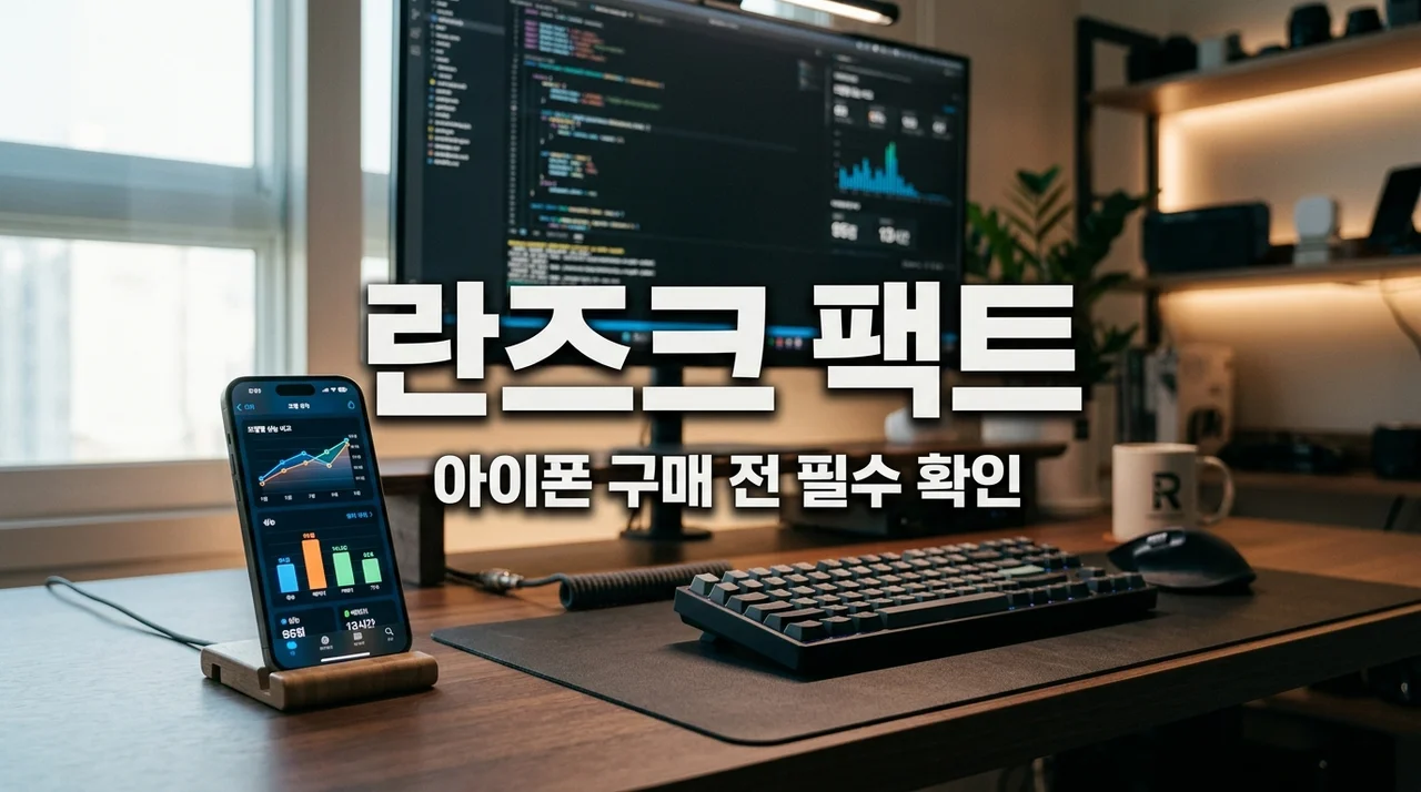 란즈크 IT 유출 정보 3년 동안 지켜보고 깨달은 아이폰 구매 최적기