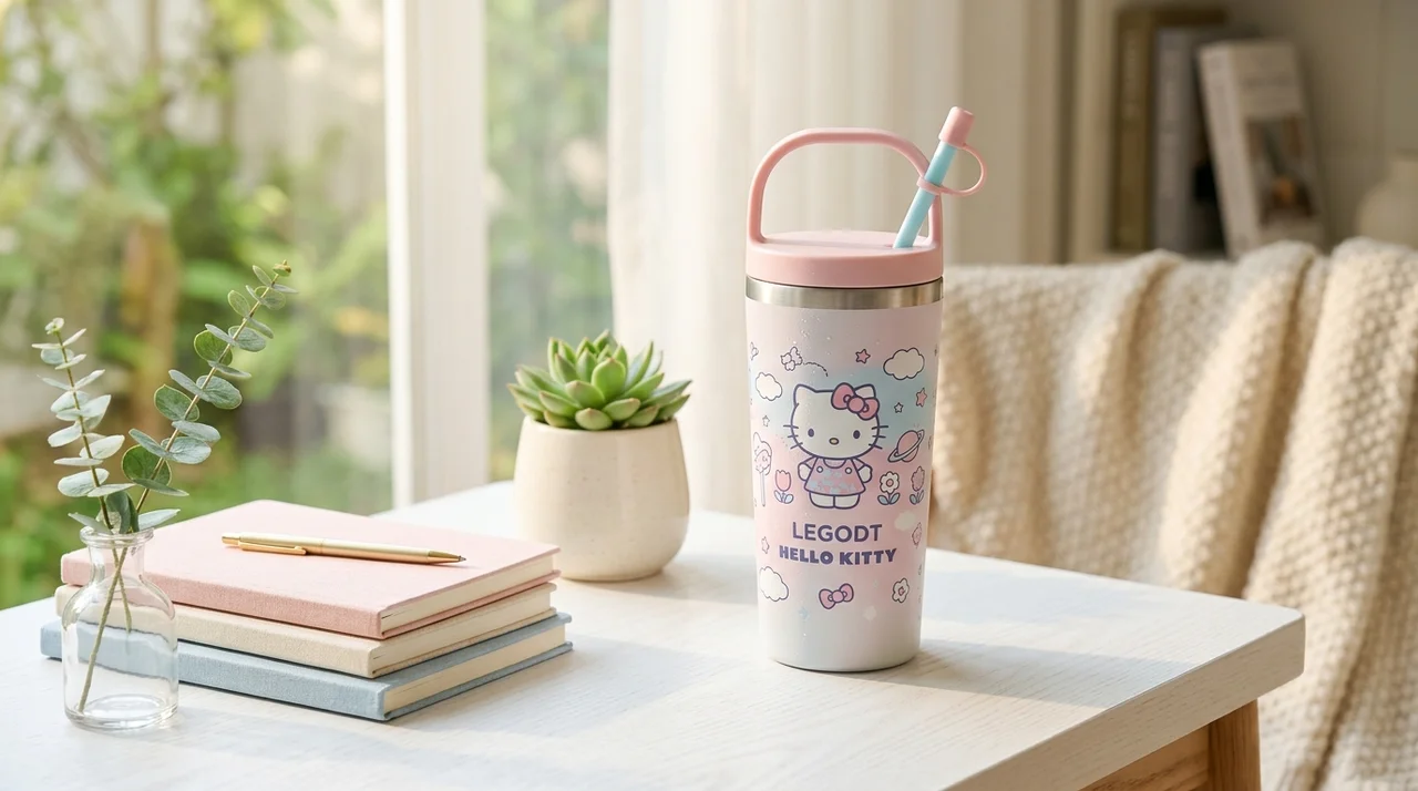 레고트 헬로키티 루프 텀블러 600ml 내돈내산 후기 및 장단점