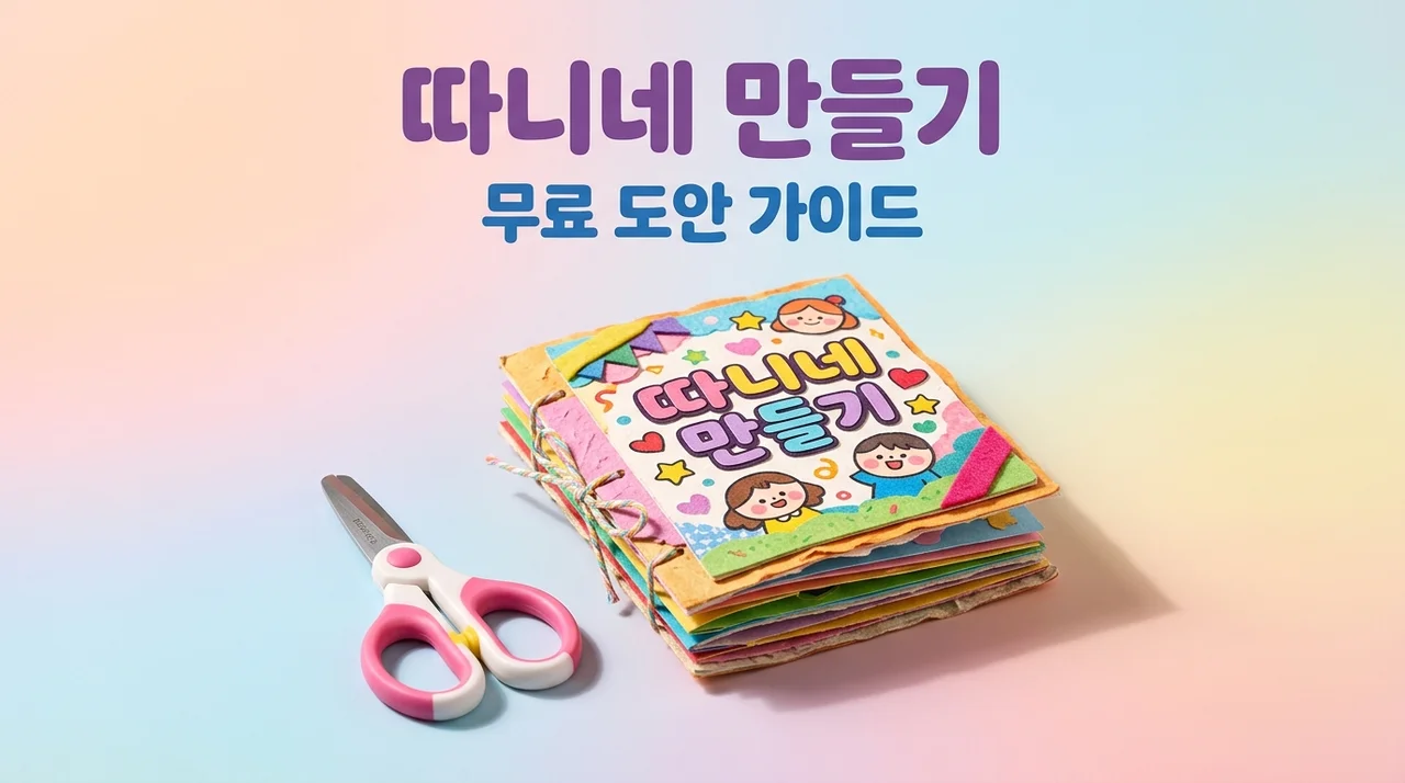 따니네 만들기 도안 무료 다운로드 및 200% 활용 꿀팁 가이드