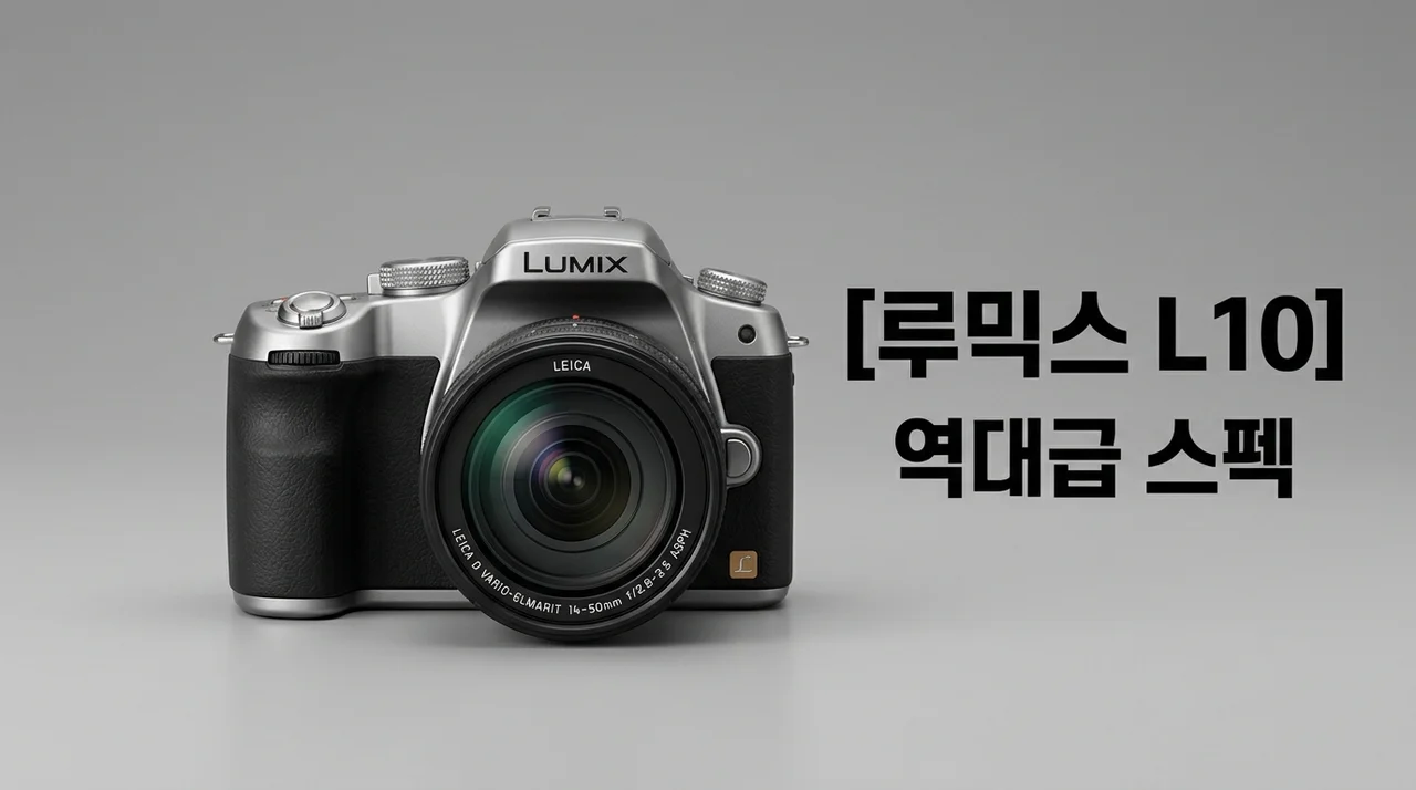 루믹스 L10 출시! 리코 GR 대신 선택할 프리미엄 컴팩트 카메라 스펙과 가격