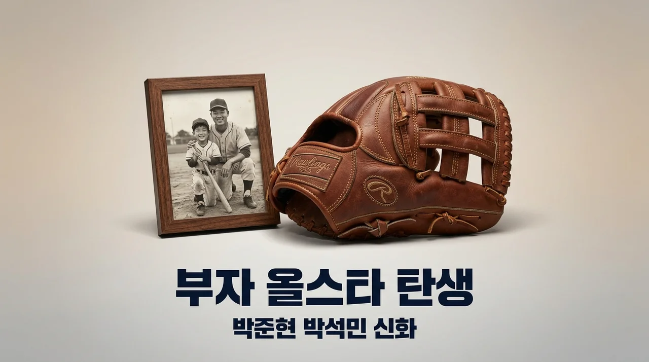 박준현 아버지 박석민 부자 올스타 신화! 15년 전 사진 재현의 감동