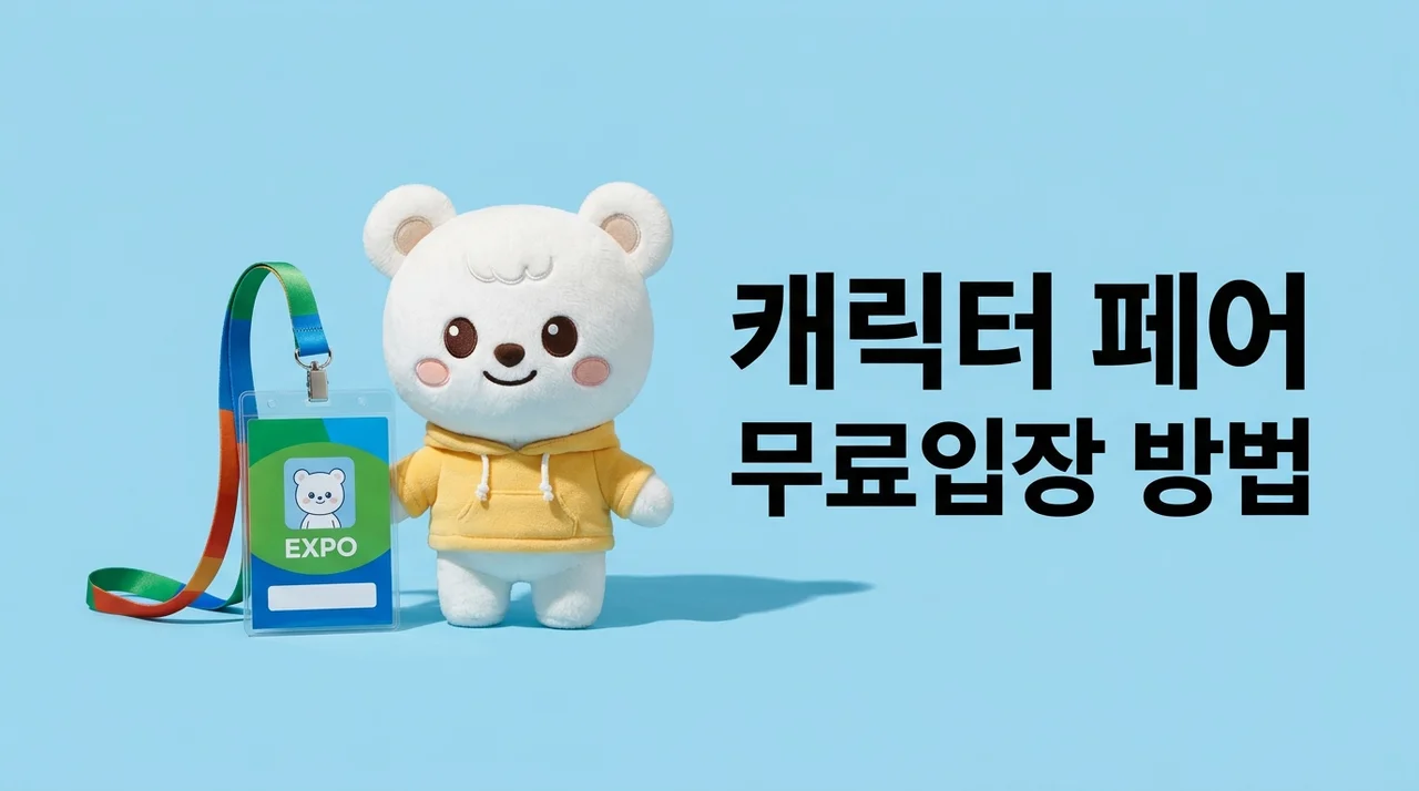 캐릭터 라이선싱 페어 2026 사전등록 및 무료입장 완벽 가이드