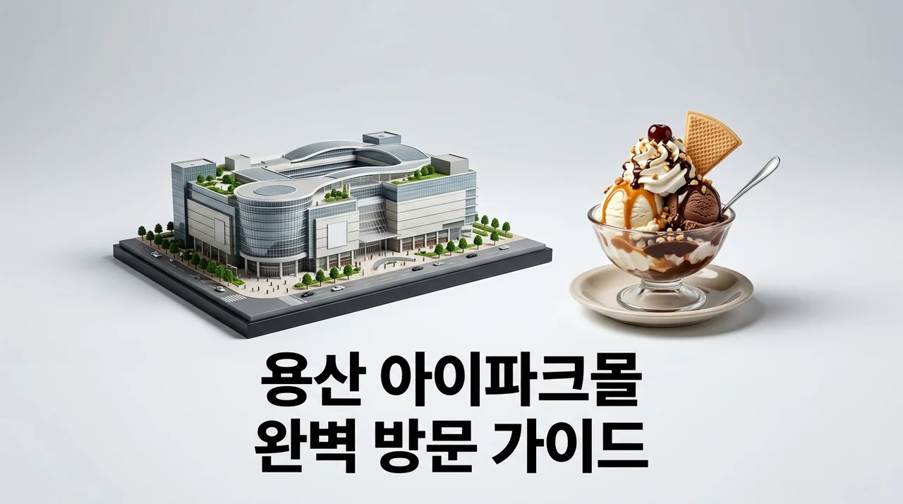 용산 아이파크몰 완벽 가이드: 맛집부터 팝업스토어까지 200% 즐기기