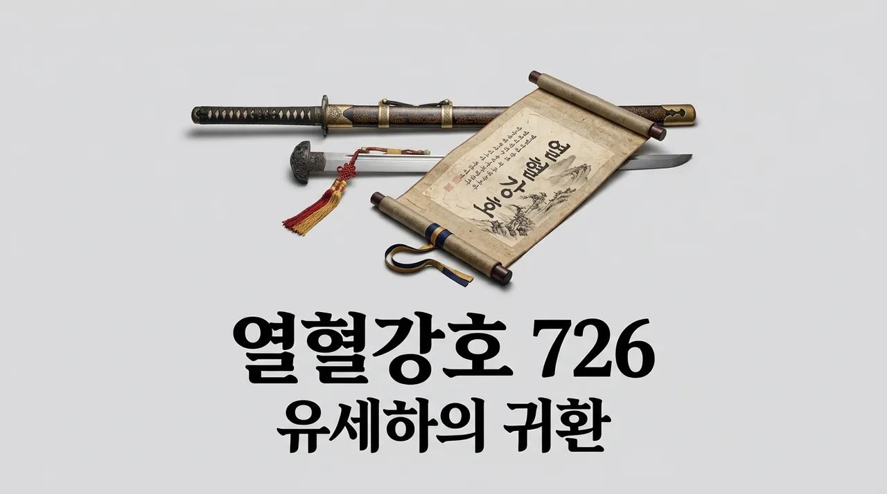 열혈강호 726화 유세하의 귀환과 검마 비급의 충격적인 비밀