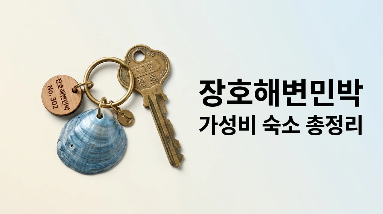 장호해변민박 삼척 장호항 바다 앞 가성비 숙소 예약 가격 총정리