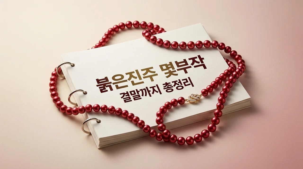 붉은진주 몇부작? 방영 일정과 충격적인 결말 스포일러 총정리