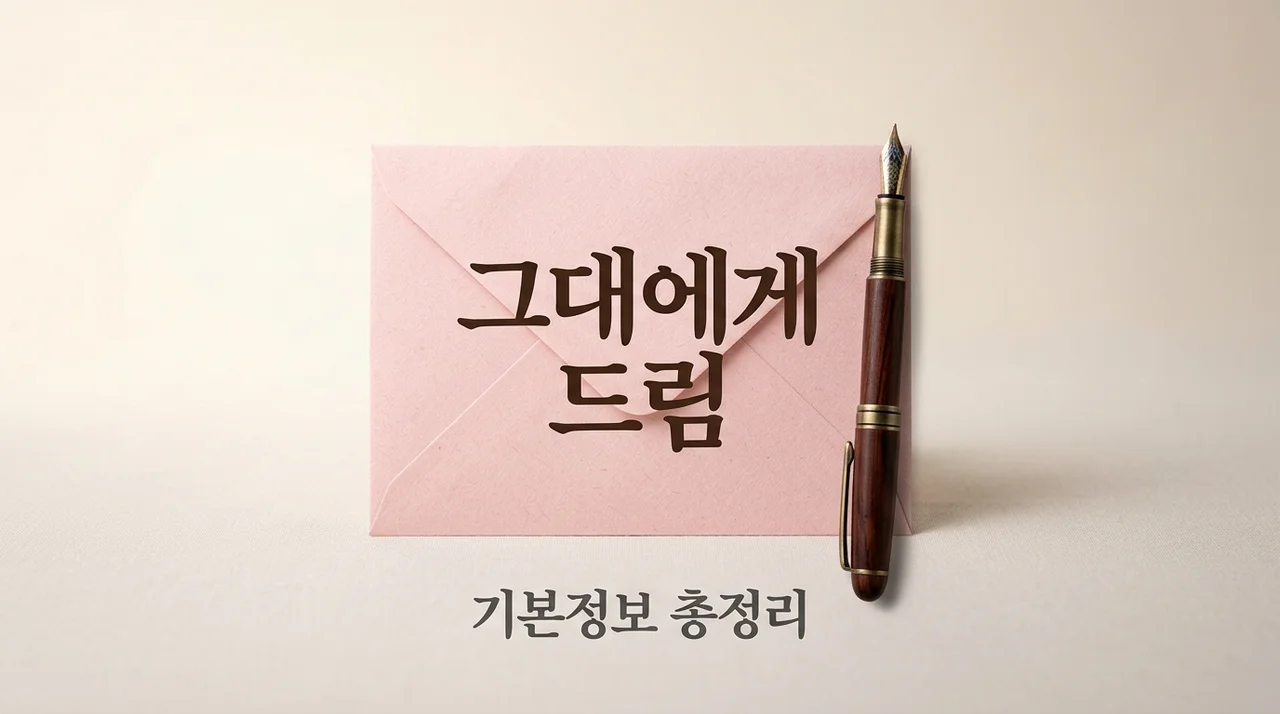 그대에게 드림 기본정보 | 출연진 줄거리 OTT 몇부작 완벽 가이드