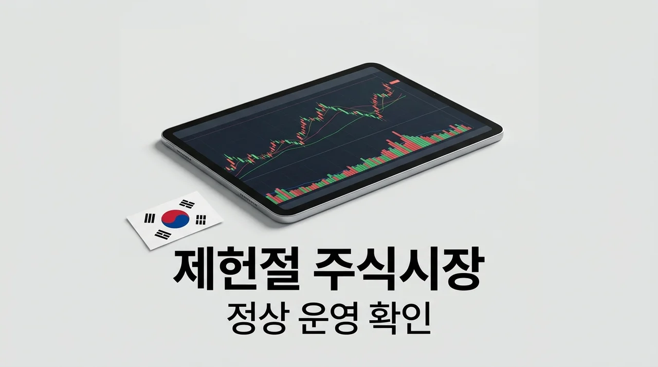 제헌절 주식시장 휴장 여부 총정리: 7월 17일 증시 및 은행 운영