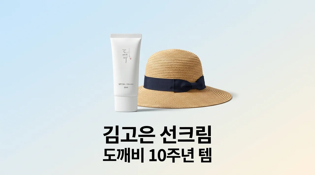 김고은 선크림 도깨비 10주년 여행 아이템 디에이이펙트 완벽 분석