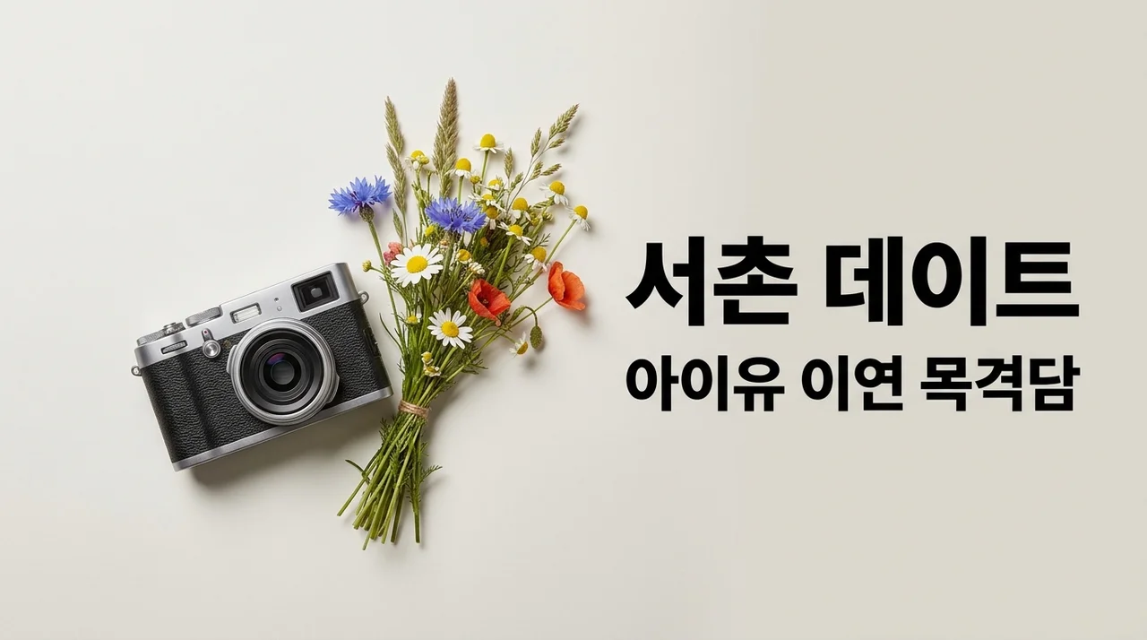 아이유 이연 서촌 데이트 목격담, 소속사가 밝힌 두 사람의 진짜 관계