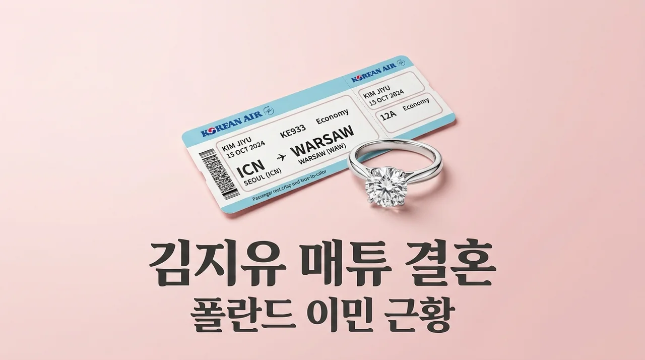 김지유 매튜 폴란드 이민과 결혼 근황! 폭스클럽 해체 논란 총정리
