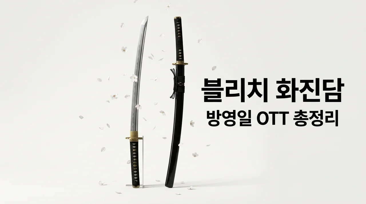블리치 화진담 방영일 OTT 총정리! 천년혈전 4기 몇부작 파이널