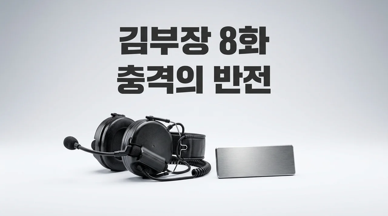 김부장 8화 리뷰: 주강찬의 음모와 리응령 보호 작전, 위기 속 반전