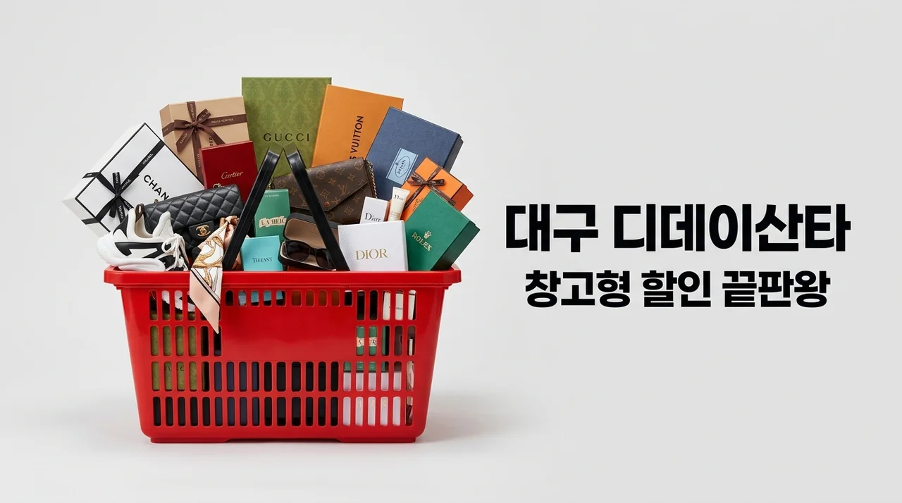 디데이산타아울렛 대구 방문 전 필독! 창고형 할인매장 100% 활용법