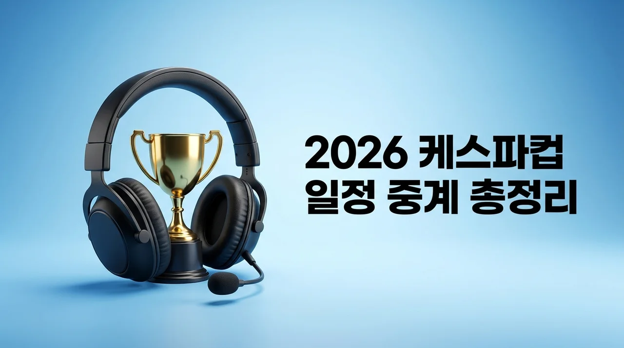 2026 케스파컵 일정 중계 참가팀 대진표 완벽 정리 (롤 KeSPA)