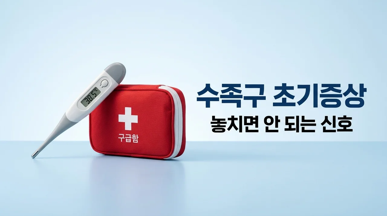 수족구 초기증상 가이드 | 아기 열과 수포, 구내염과 다른 점