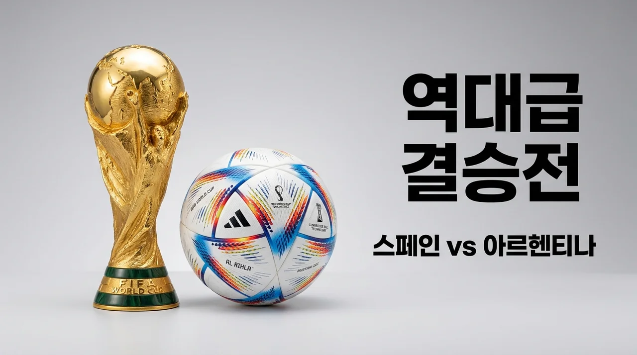 2026년 07월 20일 스페인 아르헨티나 월드컵 결승전 결과 하이라이트