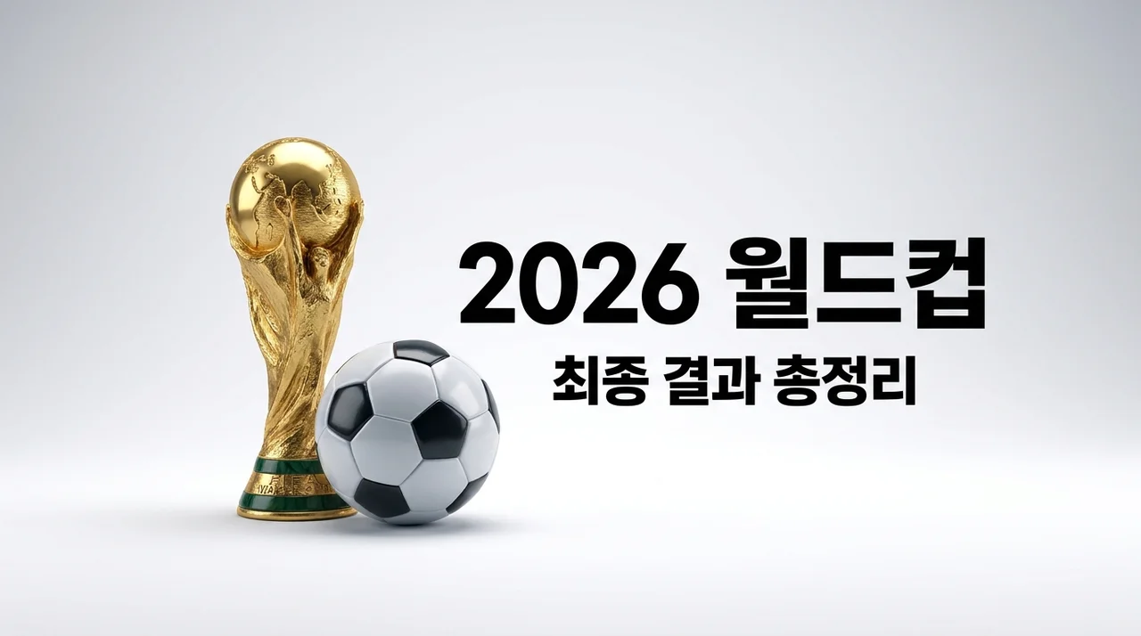 2026 FIFA 북중미 월드컵 결과 총정리: 대한민국 성적과 우승팀 분석