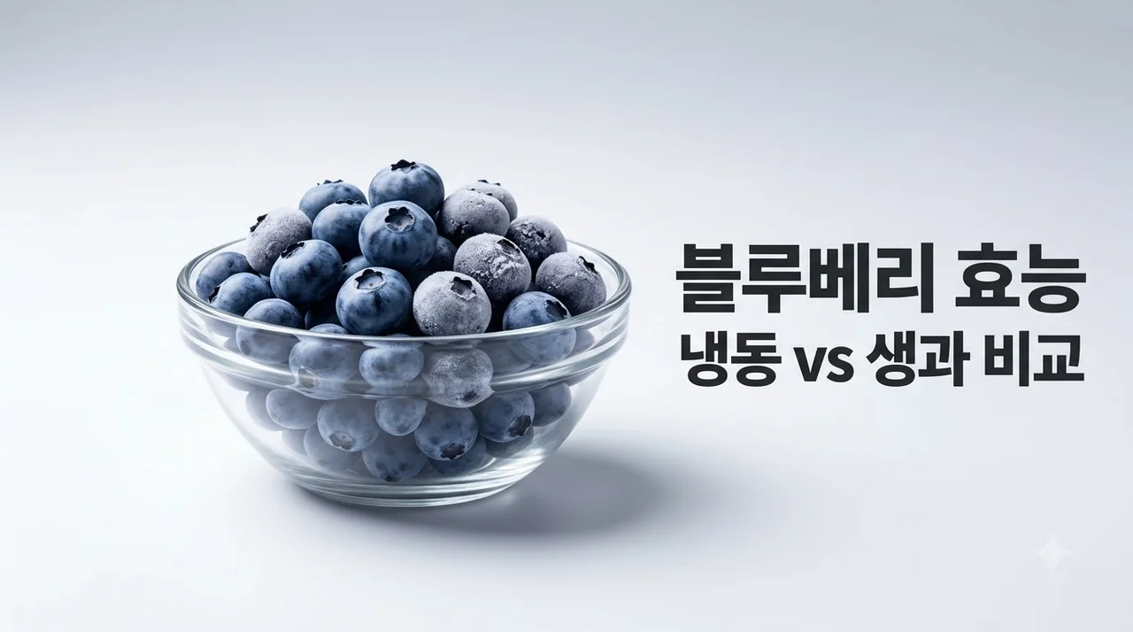 블루베리 효능 7가지와 냉동 블루베리 영양 성분 완벽 가이드