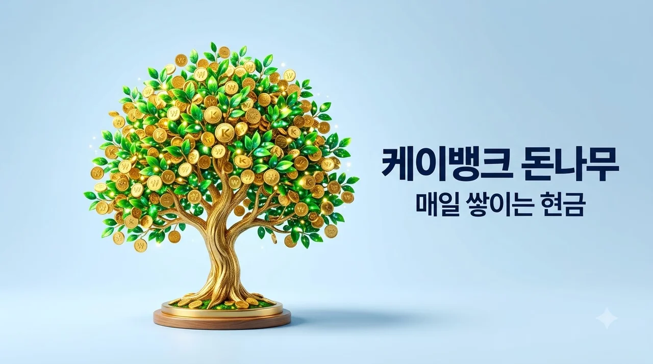케이뱅크 돈나무 키우기 후기, 매일 현금 10만원 당첨 가능할까?