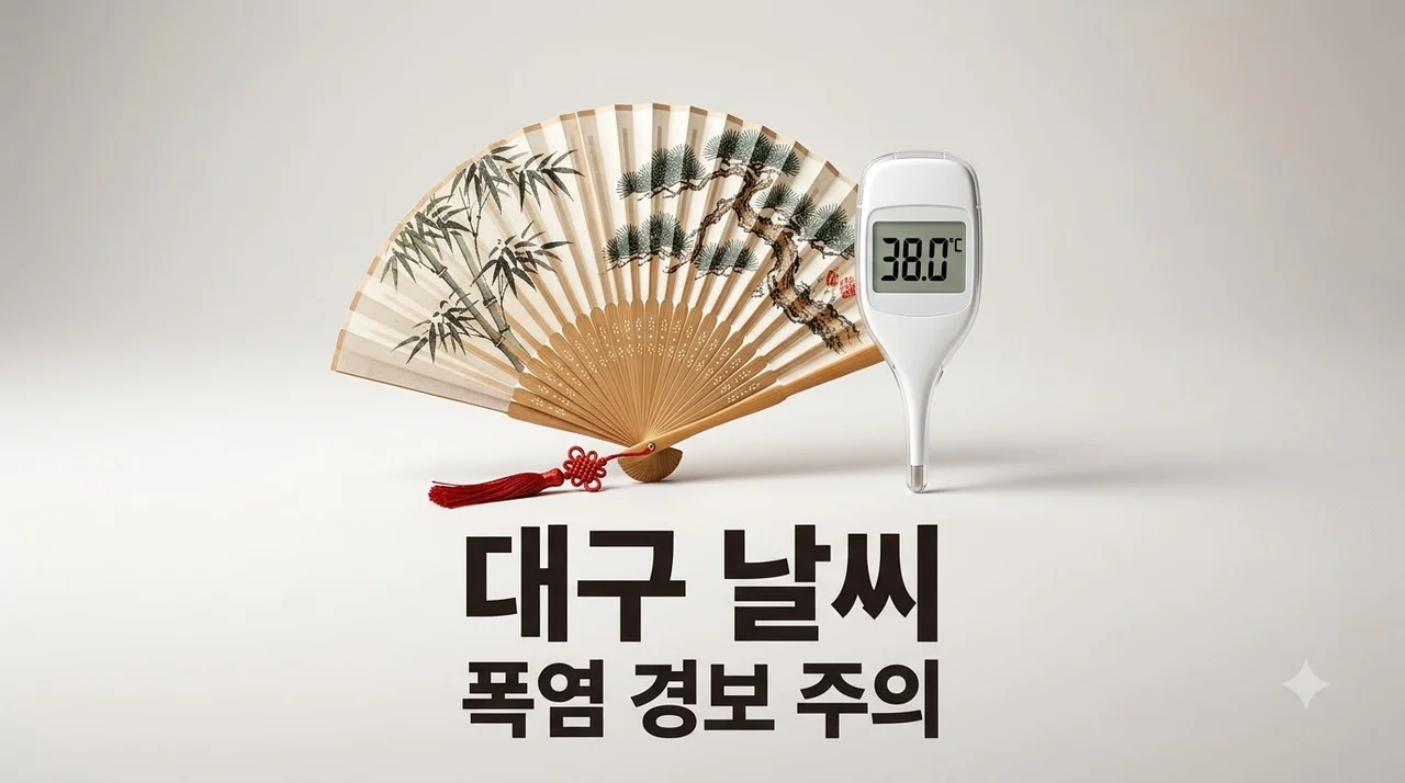 대구 날씨 폭염 경보 발령! 8월 무더위 대처법과 주간 전망
