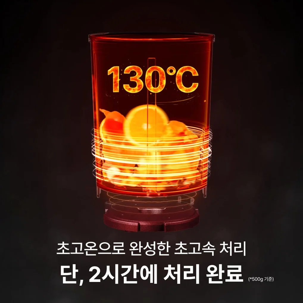 미닉스 음식물 처리기 더플렌더 MAX 가정용 분쇄기 건조기 3L MNFD-200G 상세 이미지 4